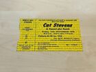 Cat Stevens Concert Ticket County Showground Stafford December 12Th 1975