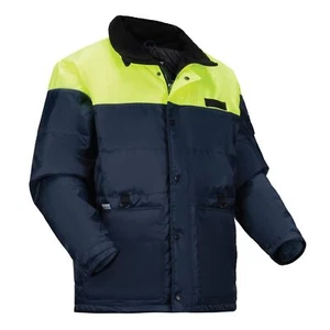 Ergodyne Insulated Freezer Jacket, Navy, 3X-Large - Picture 1 of 9