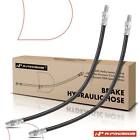 2X Front Left & Right Brake Hydraulic Hose For Mercedes-Benz 230 240D 280C 450Se