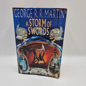 A Storm of Swords Book 3: Song of Ice & Fire Trade PB George R.R. Martin 1st Ed - Picture 1 of 8