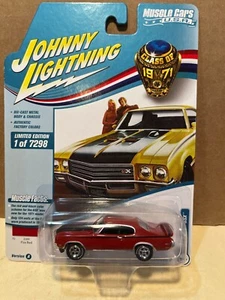 1/64 JOHNNY LIGHTNING MUSCLE CARS USA 1971 BUICK GSX 455 RED CLASS OF 71 - Picture 1 of 2