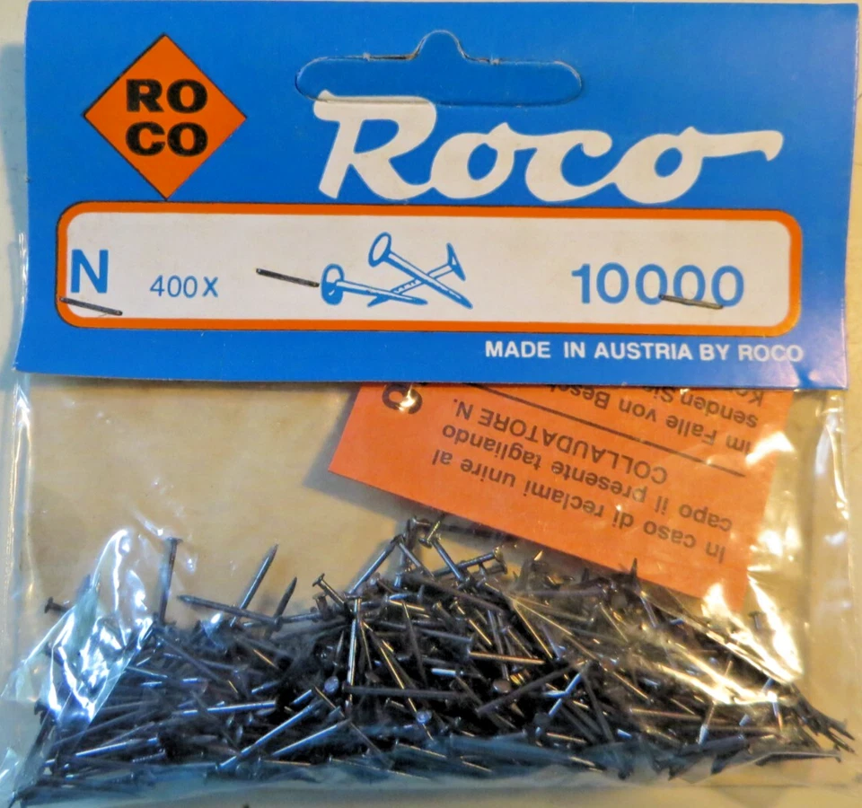 Roco 10000 N 400 x Gleisnägel kurz, Länge 11,5 mm - Bild 1 von 1