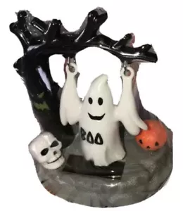New Halloween Solar Animated Swinging Ghost Toy Figurine Great Gift !#1 Fun - Picture 1 of 12