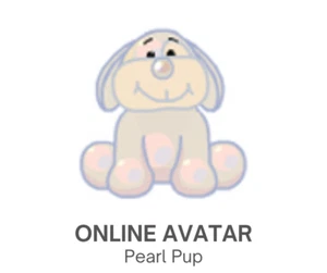 Webkinz Classic Pearl Pup Pet Code Only - Bild 1 von 2