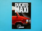 Prospekt / Katalog / Brochure Fiat Ducato Maxi  02/87