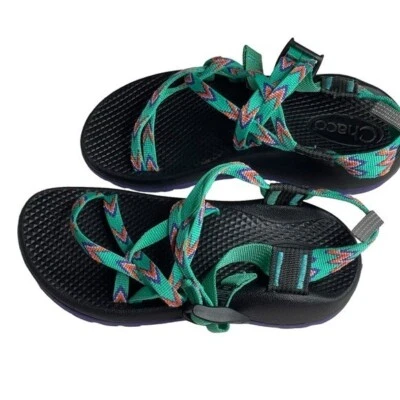 Sandalias deportivas Chaco ZX/1 EcoTread hoja menta verde con tiras J180090 talla 2 Foto 1 de 4