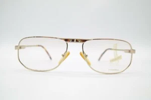 Vintage von Fürstenberg E311 Gold Kupfer Oval Brille Brillengestell NOS - Bild 1 von 6