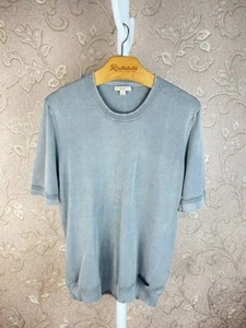 Burberry Brit Short Sleeve Gray T- Shirt Men’s Size M Luxury - Picture 1 of 10