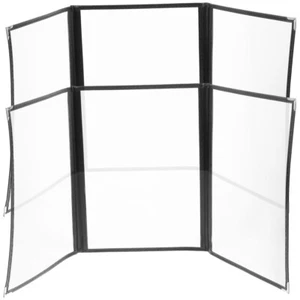2Pcs Clear PVC Binder Cover Menu Binder Exquisite Restaurant Looseleaf Folder - Picture 1 of 12