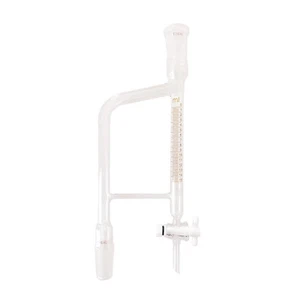 15ml,24/40,Glass Distillation Receiver,Lab Dean Stark Adapter,W/PTFE Stopcock - Picture 1 of 3