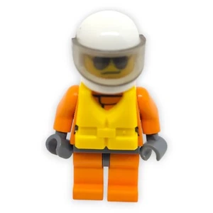 Lego City Coast Guard Patrol  cty0417 60014 Helicopter Pilot Minifigur Ersatz - Bild 1 von 5
