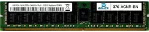 370-ACNR - Dell Compatible 8GB PC4-19200 DDR4-2400Mhz 1Rx8 1.2v ECC RDIMM - Picture 1 of 3
