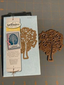 Spellbinders Die- WHIMSICAL TREE Die  D-Lites S2-008 Die Cut Card Making Craft - Picture 1 of 2