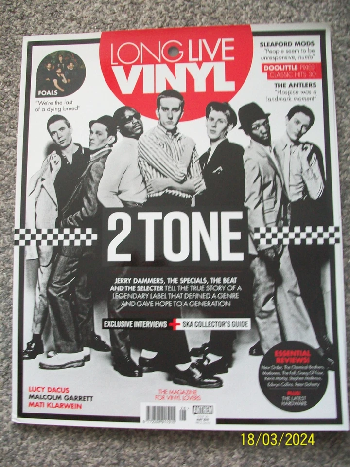 Long Live Vinyl Issue 26 May 2019 2 Tone Jerry Dammers Specials Beat Selector - Image 1 of 1