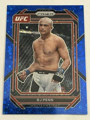 2023 Prizm UFC BJ Penn Blue Disco SSP /25 - Image 1 of 2