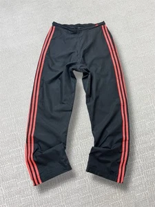 Adidas Trainingshose Damen Größe M Schwarz Logo Designer Y2K Streetwear Vintage - Bild 1 von 5