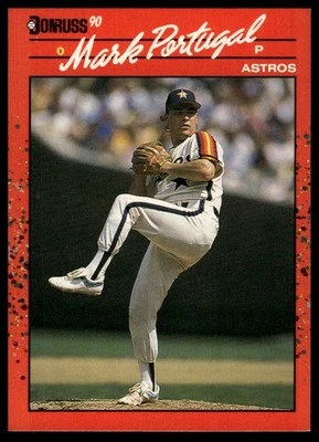 1990 Donruss #542 Mark Portugal - Image 1 of 2