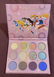 New ColourPop Sailor Moon For Love and Justice Eyeshadow Palette 12 Pan BNIB - Picture 1 of 8