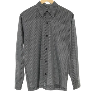 Retro Guess Shirt, Black & White Pattern - S - Image 1 of 4