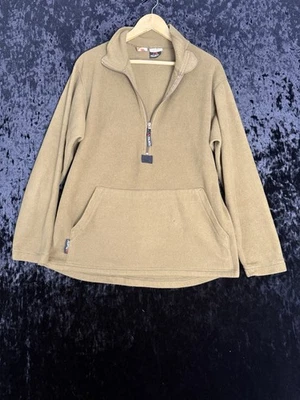 Suéter Pullover Polartec Militar de EE. UU. Para Hombres M Marrón 1/4 Cremallera Foto 1 de 4