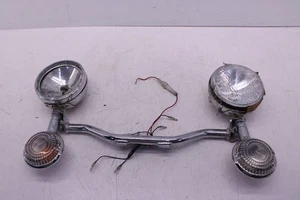 2008 YAMAHA V STAR 1100 CLASSIC OEM FRONT TURN SIGNAL BAR MOUNT BRACKET RUNNING  - Picture 1 of 5