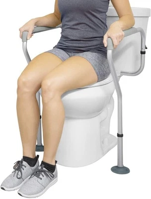 Vive WC-Stange - Badezimmer Sicherheitsrahmen für Senioren, Behinderte und Behinderte