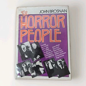The Horror People John Brosnan 1976 First Edition Horror St Martin's J46 - Bild 1 von 16