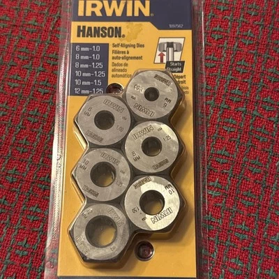 Hanson Metric Hex Die Set  USA 🇺🇸 New NOS - Image 1 of 4