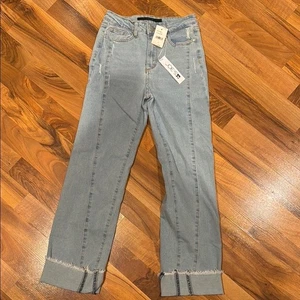 Joes jeans light wash size 16 raw hem - Picture 1 of 7