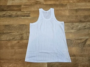 Vintage 2er Pack Herren Chinesisch Vietnamesisch Tank Top Unterhemd Gr. Medium NEU - Bild 1 von 7