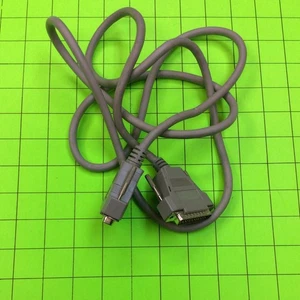 25 Pin Serial Cable Gray Cable Cord (6FT) - Picture 1 of 4