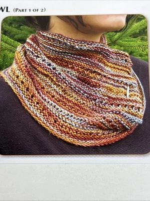 Beechwood Cowl Knitting Pattern Cards Pages - Image 1 of 3