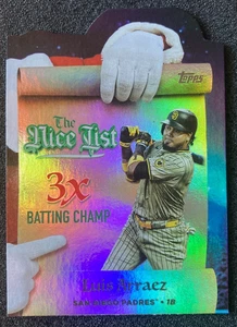 2025 Topps Holiday Advent #MNL5 Luis Arraez The Nice List. San Diego Padres - Bild 1 von 2