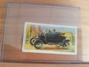 "EARLY MOTOR CAR".VTG BROOKE BOND TEA CARD. - Picture 1 of 2