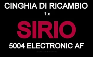 ★CINGHIA DI RICAMBIO PER DIAPROIETTORE SIRIO 5004 ELECTRONIC AF★ - Foto 1 di 1