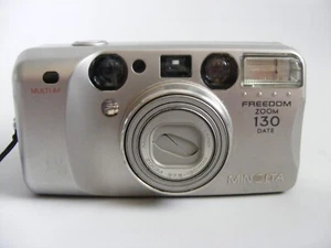 Minolta Freedom Zoom 130 Date analoge Kompaktkamera 35 mm Autofokus Teile - Bild 1 von 16