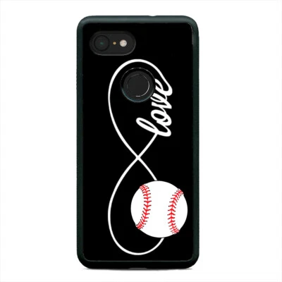 Infinity Baseball Sports Love & Life Case Cover For Google Pixel 3 3XL 2XL - Image 1 of 4