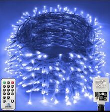 LED Lights Outdoor/Indoor 1000 LED 394ft Super Long  Lights 8 Modes Blue