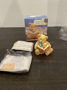 Cherished Teddies - Bear Figurine 1993 Teddy & Roosevelt # 624918 - Picture 1 of 14