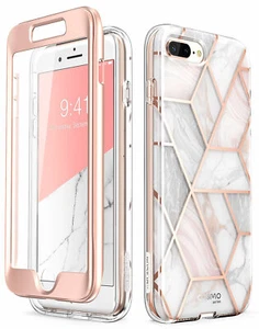 For iPhone 8 Plus /7 Plus Case i-Blason Cosmo Bumper Cover With Screen Protector - Picture 1 of 35