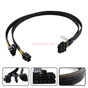 For Dell T5820 Erweiterungskarte 10-pin auf 6+8-pin GPU Video Card Netzteil - Bild 1 von 10