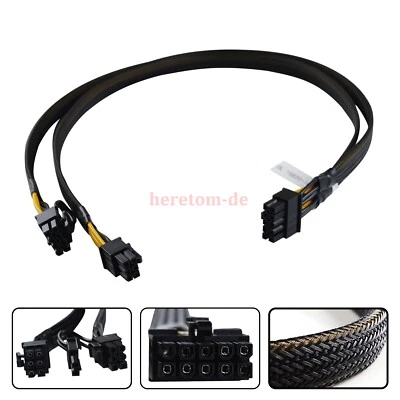 For Dell T5820 Erweiterungskarte 10-pin auf 6+8-pin GPU Video Card Netzteil - Bild 1 von 4