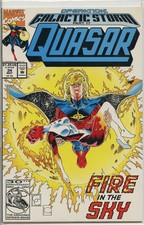 Quasar 1989 series # 34 very fine comic book