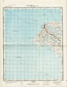 Mapas topográficos militares soviéticos rusos - VESTERO HAVN (Dinamarca), edición 1961 - Imagen 1 de 3