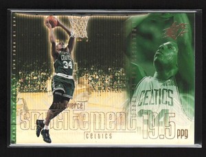 2000-01 Upper Deck SPx SPxcitement Paul Pierce #S12 Boston Celtics