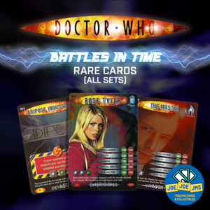 Dr Doctor Who Battles in Time RARE Cards - EXTERMINATOR to DEVASTATOR (ALL SETS)