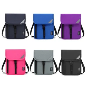 Travel Pouch Neck Wallet Family Passport Holder Organizers Case RFIDS Blocking - Picture 1 of 14