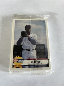 1993 Columbus Clippers Fleer Pro Cards Team Set Sealed Posada