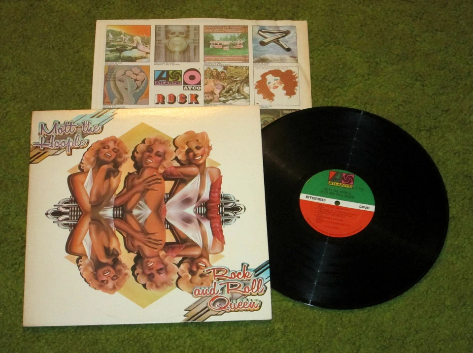 ROCK MOTT THE HOOPLE ROCK AND ROLL QUEEN ATLANTIC LP RECORD 1974 EXCELLENT *  - Imagem 1 de 1