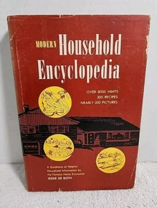 Modern HOUSEHOLD ENCYCLOPEDIA By Jessie De Both 1954 Household Guide Book BCE - Bild 1 von 5